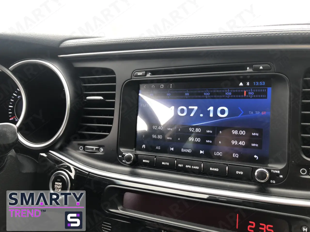 KIA Optima/K5 4 Gen (2015-2020) android installed