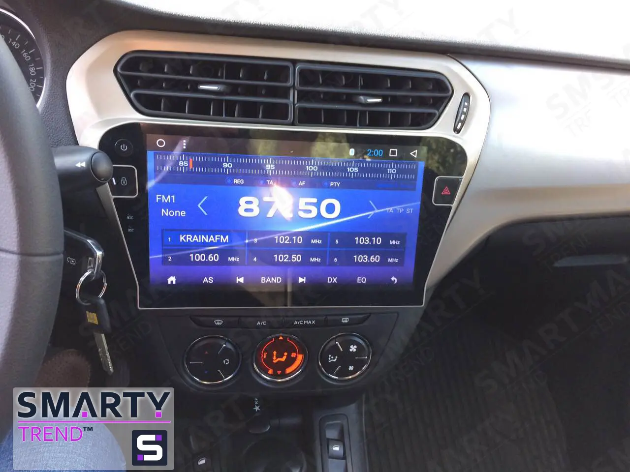 SMARTY Trend head unit for Citroen C-Elysee