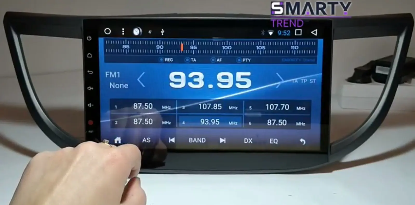 SMARTY Trend radio interface