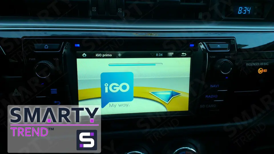 Toyota Corolla 2014 Android in-dash Car DVD head unit