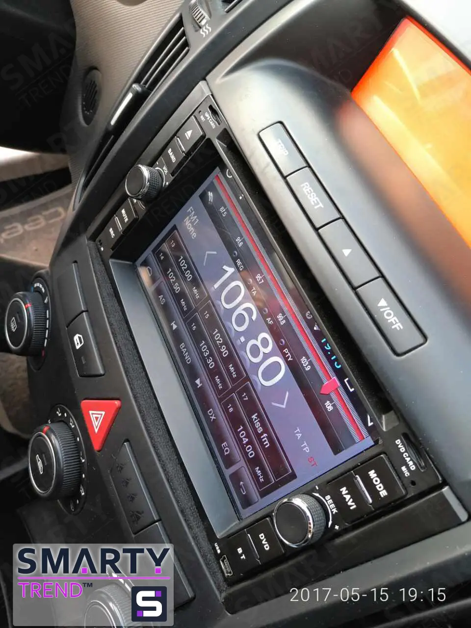 The SMARTY Trend head unit for KIA Ceed