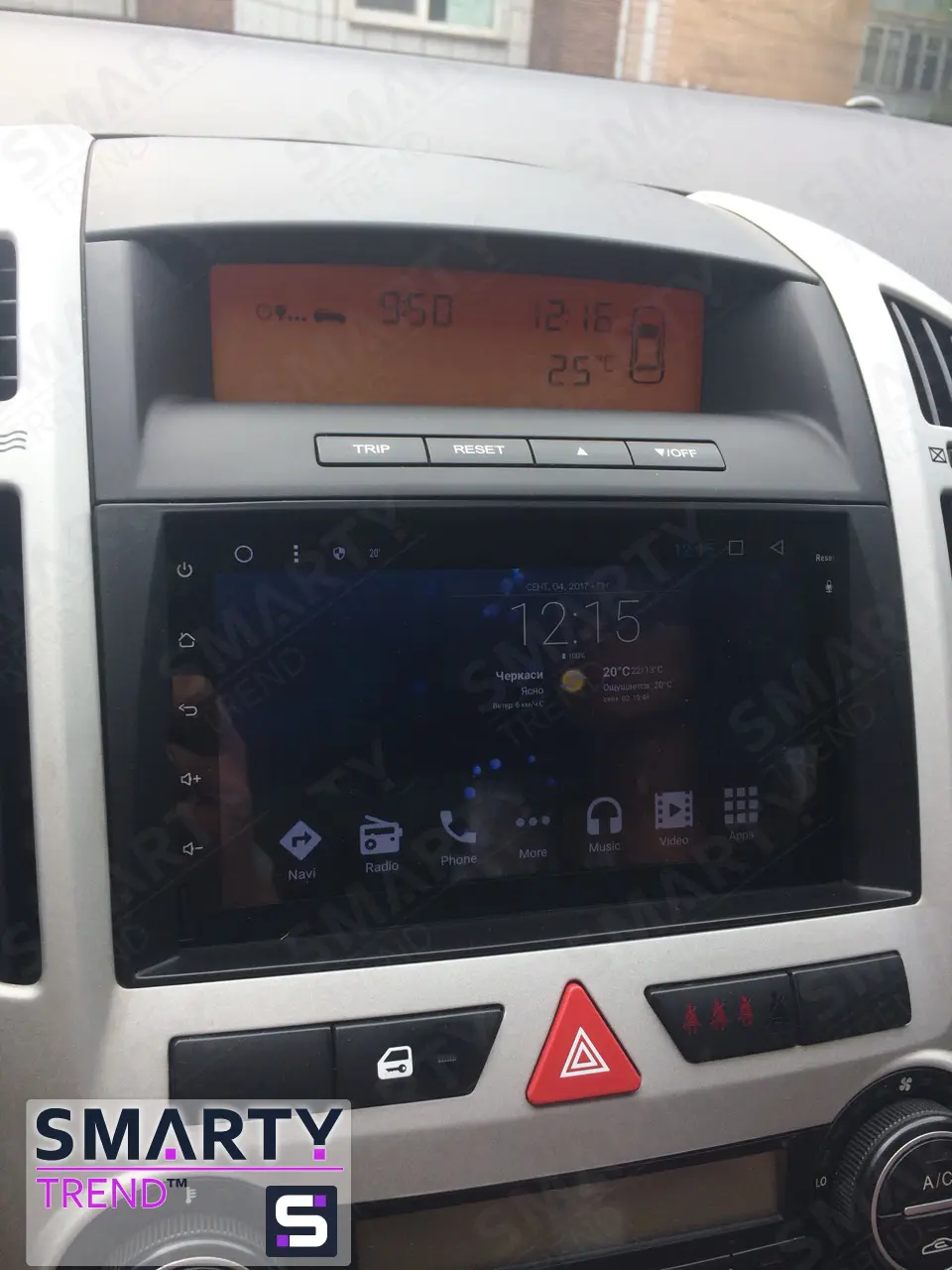 KIA Ceed and SMARTY Trend head unit