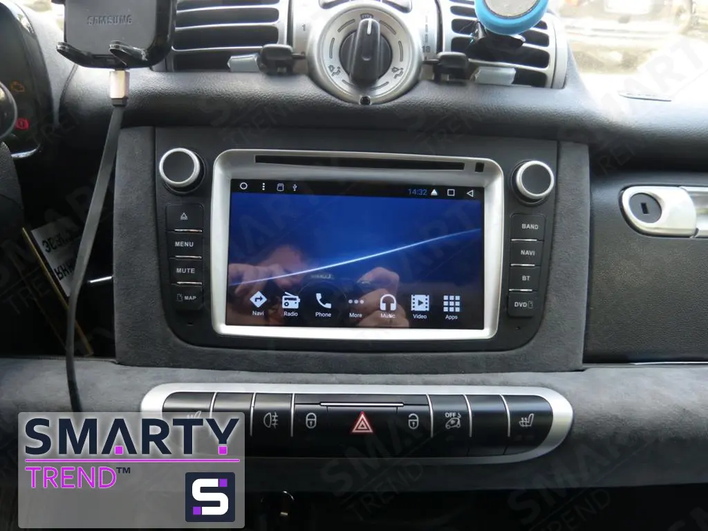 SMARTY Trend head unit for Mercedes Smart