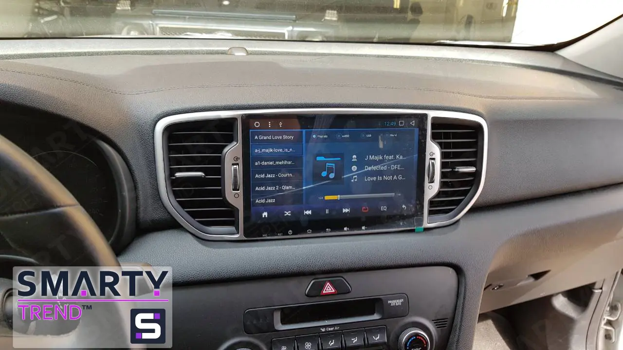 SMARTY Trend head unit for Kia Sportage