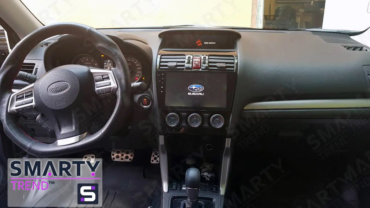 SMARTY Trend aftermarket head unit for Subaru Forester