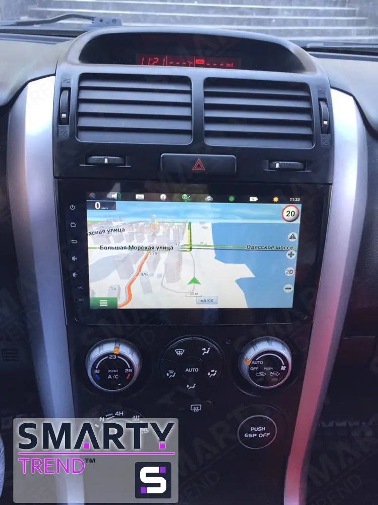 The SMARTY Trend head unit for  Suzuki Grand Vitara