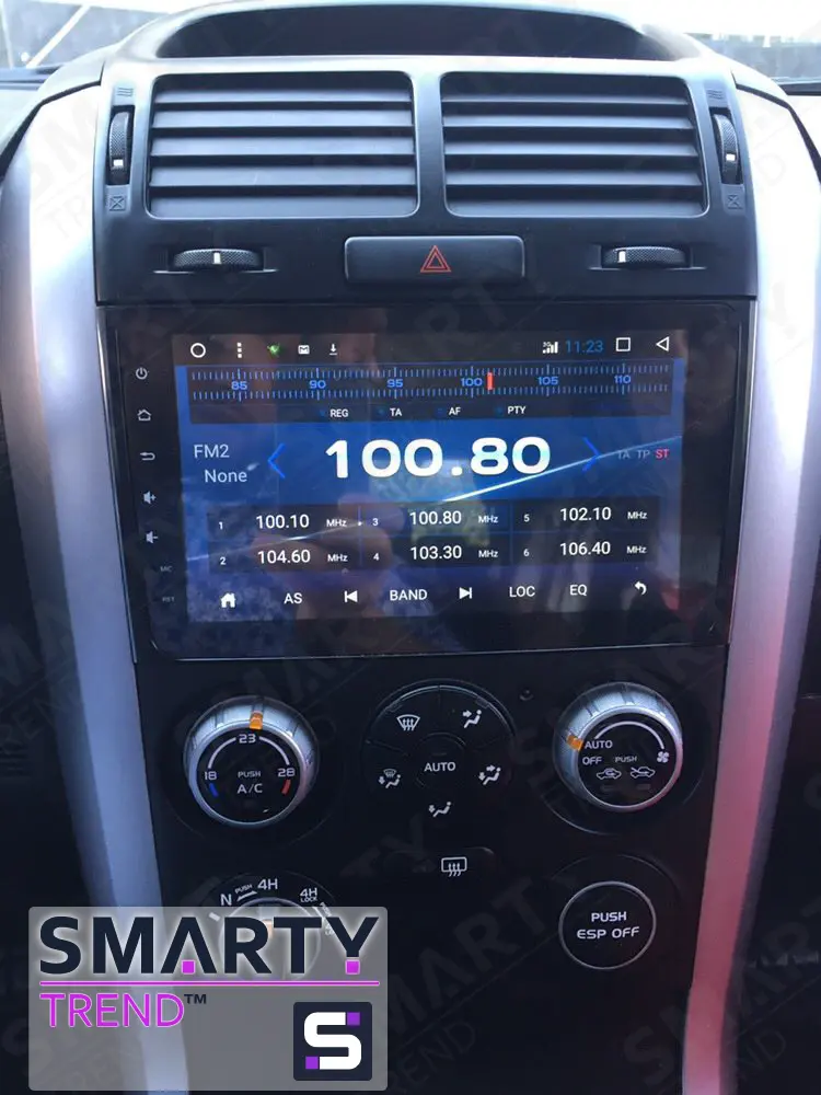 The SMARTY Trend head unit for  Suzuki Grand Vitara