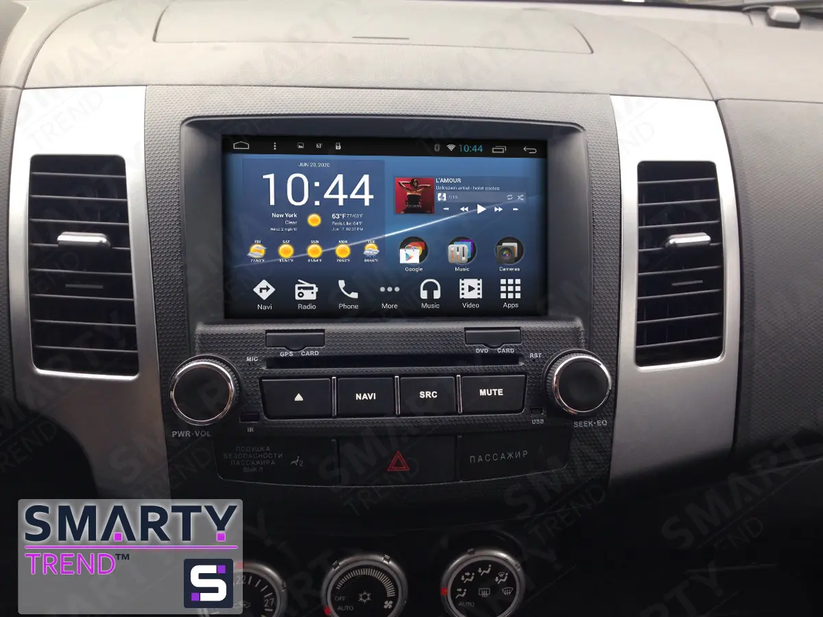 Mitsubishi Outlander XL Android in-dash Navigation Car DVd head unit - SMARTY Trend