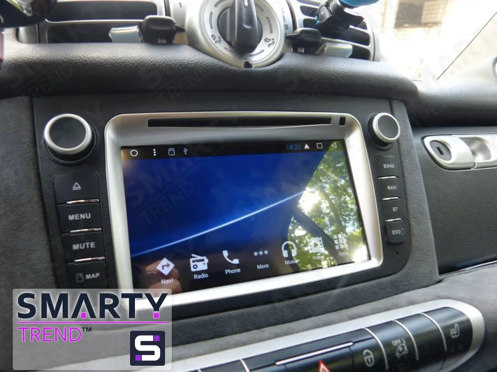 SMARTY Trend head unit for Mercedes Smart