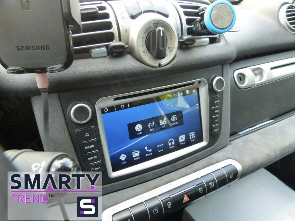 SMARTY Trend head unit for Mercedes Smart