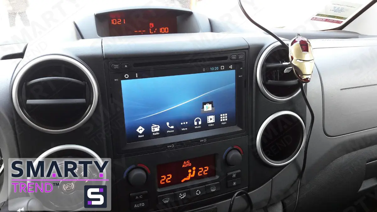 SMARTY Trend head unit for Citroen Berlingo.