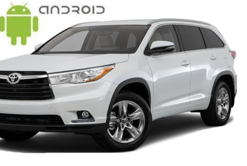 Toyota Highlander XU50 (2013-2019) установленное штатное головное устройство Android