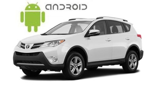 Toyota RAV4 Gen 4 XA40 (2013-2018) встановлений головний пристрій Android QLED