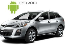 Mazda CX-7 (2006-2012) установил штатное головное устройство Android