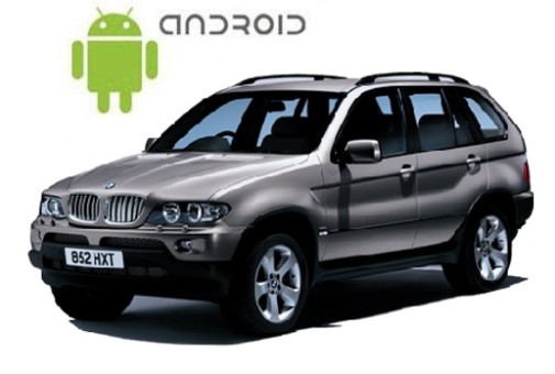 BMW X5 E53 (2000-2006) встановлений головний пристрій на Android