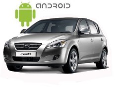 KIA Ceed (2007-2009) встановлений головний пристрій на Android