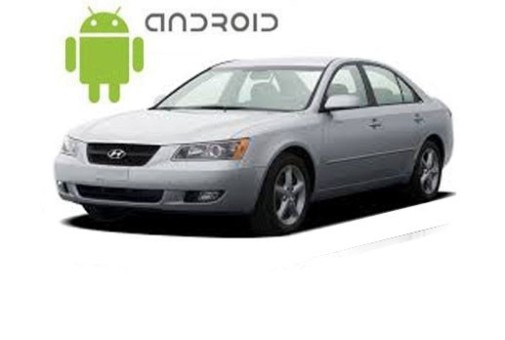 Hyundai Sonata 5 (2004-2008) з встановленим головним пристроєм на Android