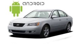 Hyundai Sonata 5 (2004-2008) з встановленим головним пристроєм на Android