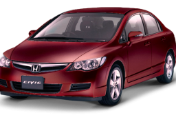 Honda Civic 4D (2005-2012) з встановленим головним пристроєм на Android