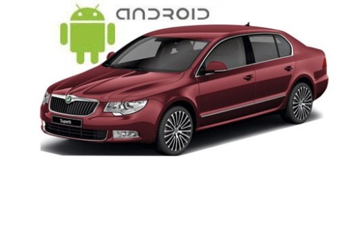 Skoda Superb (2008-2015) встановлений головний пристрій на Android