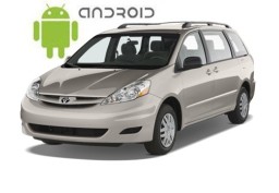 Toyota Sienna Gen 2 XL20 (2003-2010) встановлений головний пристрій на Android