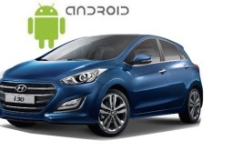 Hyundai i30 2 Gen GD (2012-2017) з встановленим головним пристроєм на Android