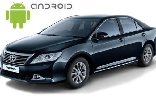 Toyota Camry XV50 (2011-2014) встановлений головний пристрій на Android