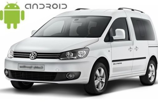 Volkswagen Caddy 3 Gen (2003-2020) з встановленим головним пристроєм на Android