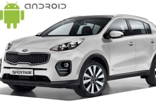 KIA Sportage 4 Gen (2015-2018) встановлений головний пристрій на Android