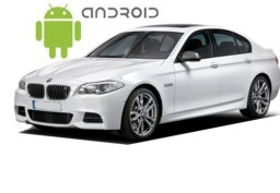 BMW 5 Series F10/F11, M5 (2015) встановлений головний пристрій на Android