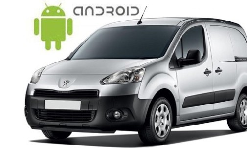 Peugeot Partner B9 Gen 2 (2008-2018) встановлений головний пристрій на Android