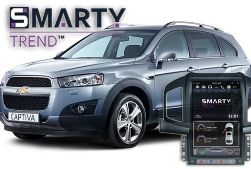 Chevrolet Captiva (2011-2016) встановлений головний пристрій на Android