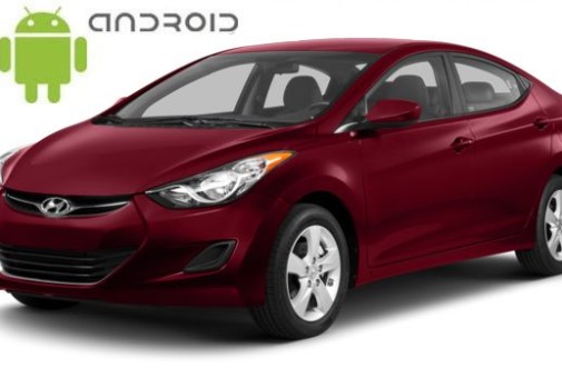 Hyundai Elantra 5 Gen MD (2010-2015) встановлений головний пристрій на Android