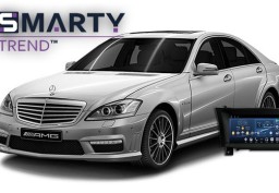 Mercedes-Benz S-Class W221 (2008) установлена магнитола на Андроиде