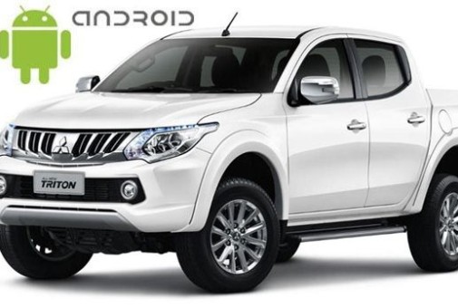 Mitsubishi L200/Triton (2015-2019) установлена магнитола на Андроиде