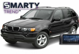 BMW X5 E53 (2000-2006) з встановленим штатним головним пристроєм на Android