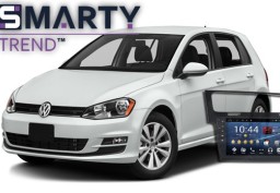 Volkswagen Golf 7 Gen (2012-2020) з встановленим головним пристроєм на Android