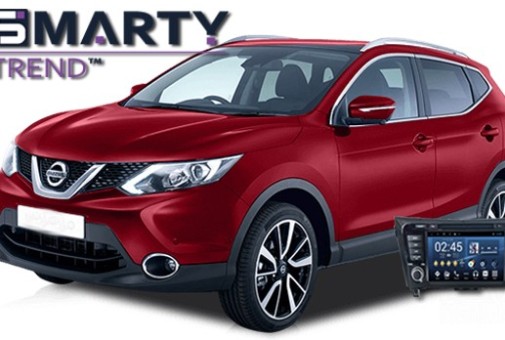 Встановлений головний пристрій Nissan Qashqai J11 (2013-2021) на базі Android