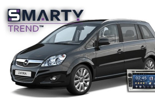 Opel Zafira (2005-2011) встановлений головний пристрій на Android