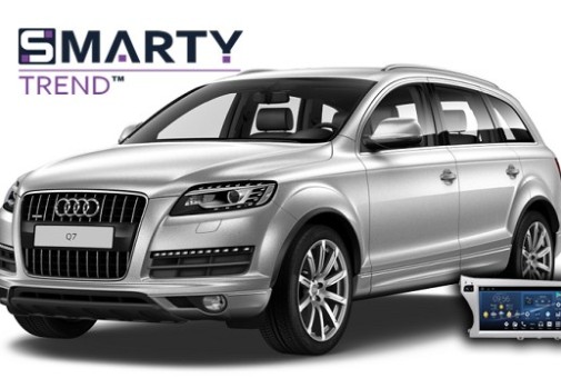 Audi Q7 4L (2008) установлена магнитола на Андроиде