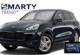 Porsche Cayenne (2003-2009) з встановленим головним пристроєм на Android