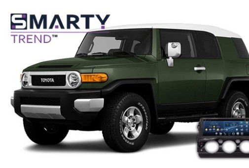 Toyota FJ Cruiser XJ10 (2006-2022) встановлений головний пристрій на базі Android