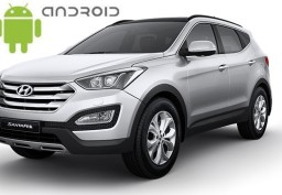 Hyundai Santa Fe 3 поколения (2012-2018) с установленным штатным головным устройством Android