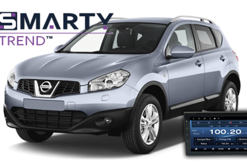 Встановлений головний пристрій Nissan Qashqai J10 (2006-2013) на базі Android