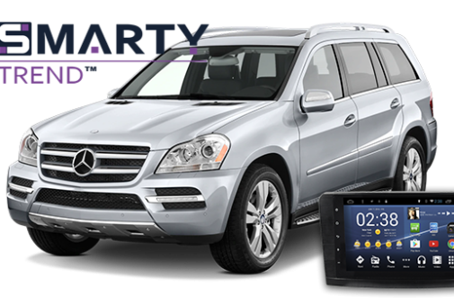 Mercedes-Benz GL/ML-Class W164 (2005-2011) встановлений головний пристрій на базі Android