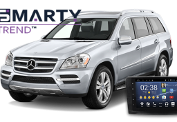 Mercedes-Benz GL/ML-Class W164 (2005-2011) встановлений головний пристрій на базі Android