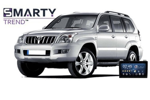 Toyota LC Prado 120 (2002-2009) встановлений головний пристрій на Android