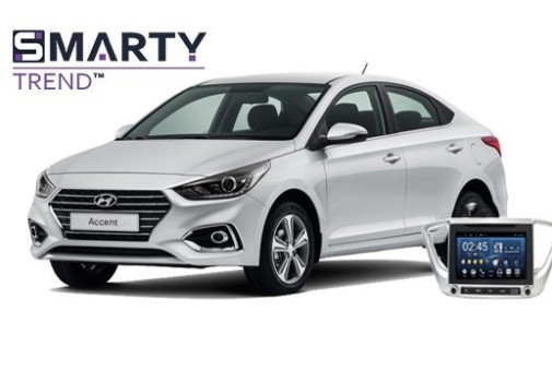 Hyundai Accent/Solaris/Verna (2017-2020) встановлений головний пристрій на базі Android