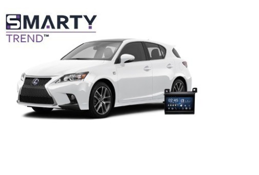 Lexus CT 200h ZWA10 (2010-2017) встановлений головний пристрій на Android