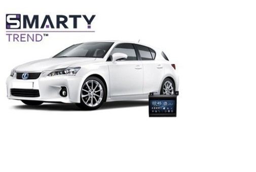 Lexus CT 200h (2010-2017) установлена магнитола на Андроиде